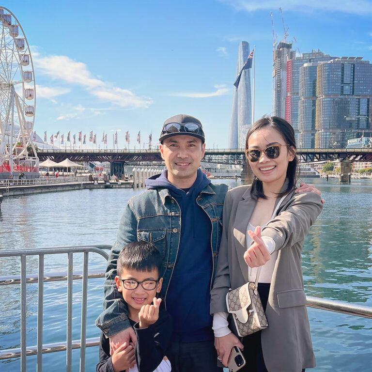 Kevin Vo and family